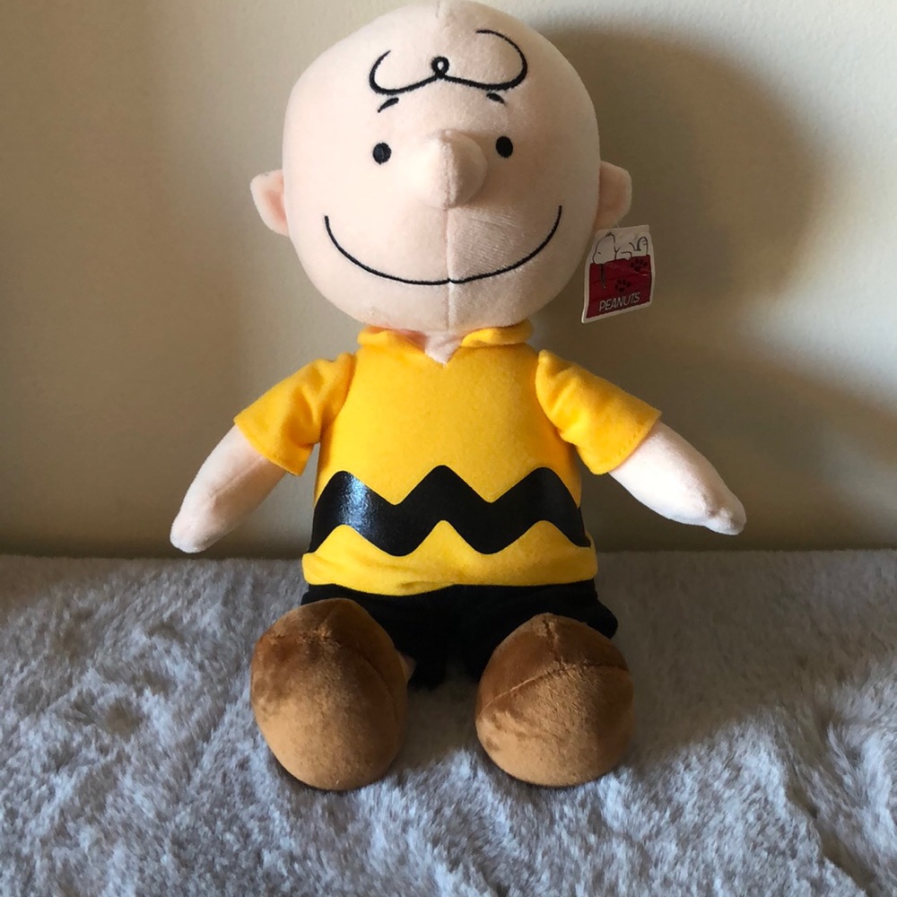 NWT Peanuts Charlie Brown Plush